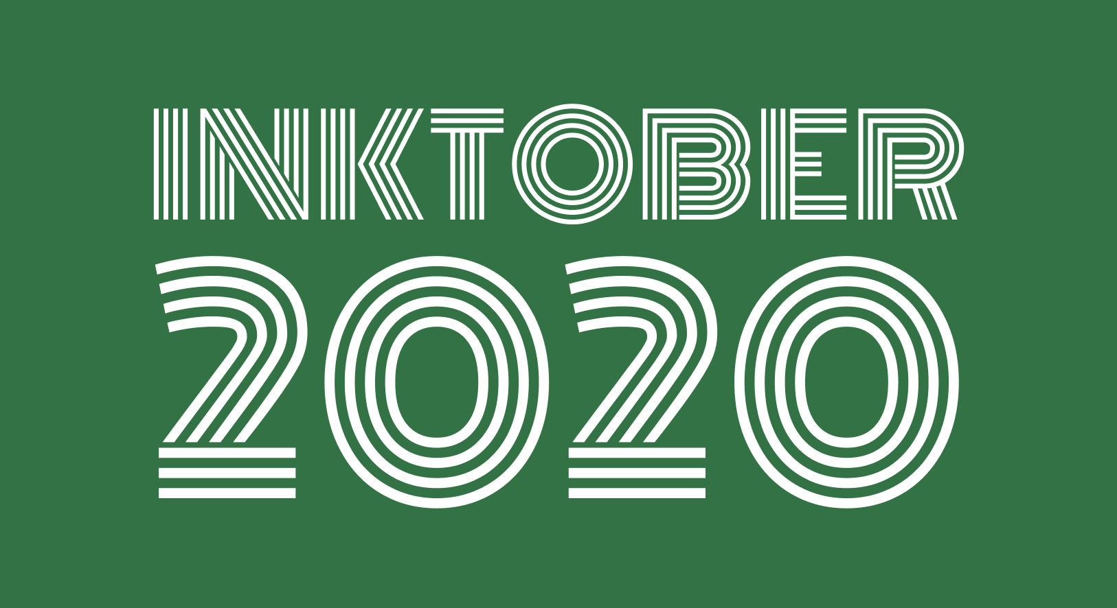 Inktober 2020: Plotter Edition